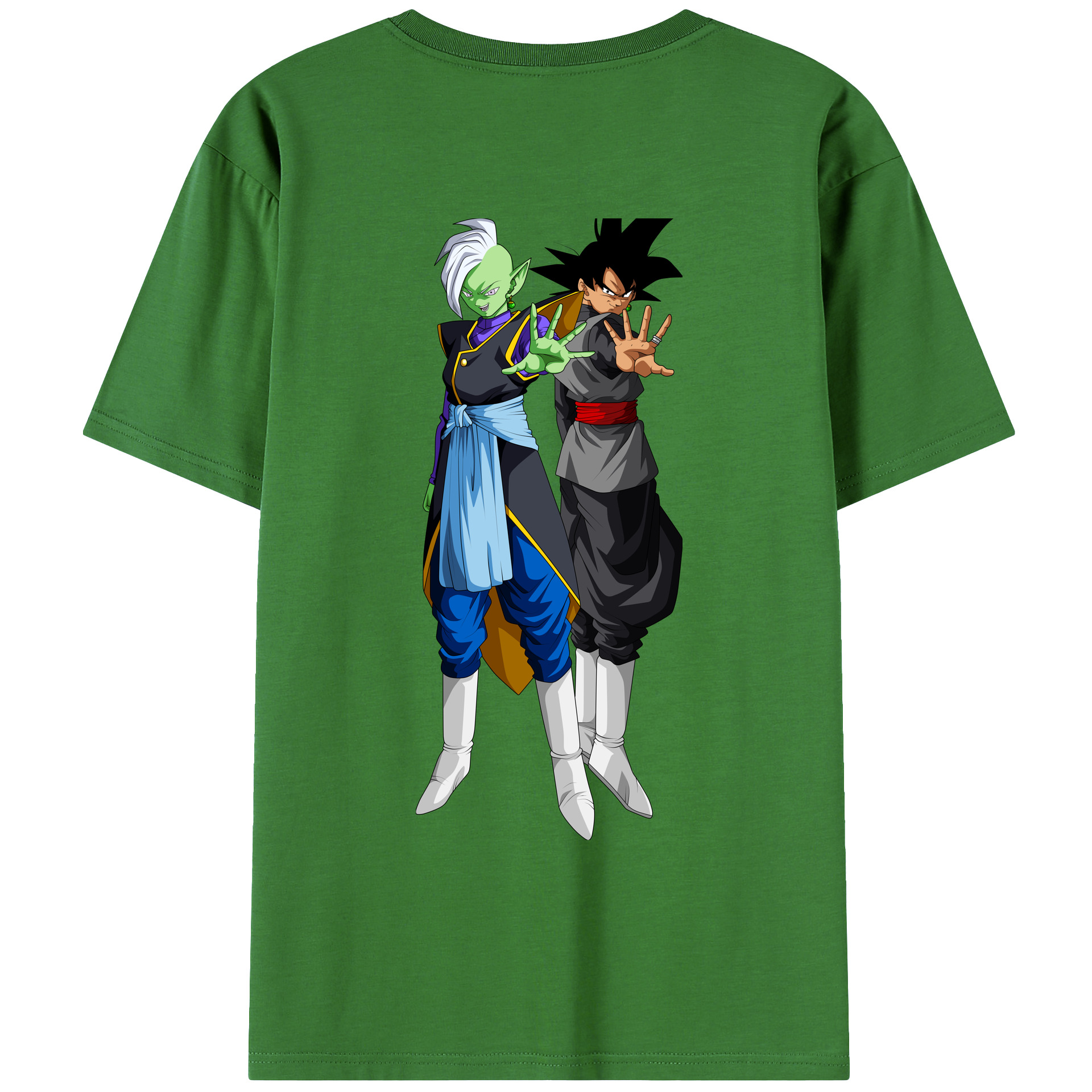 （画像用） ドラゴンボール DRAGON BALL レディース半袖Tシャツ(バックプリント)